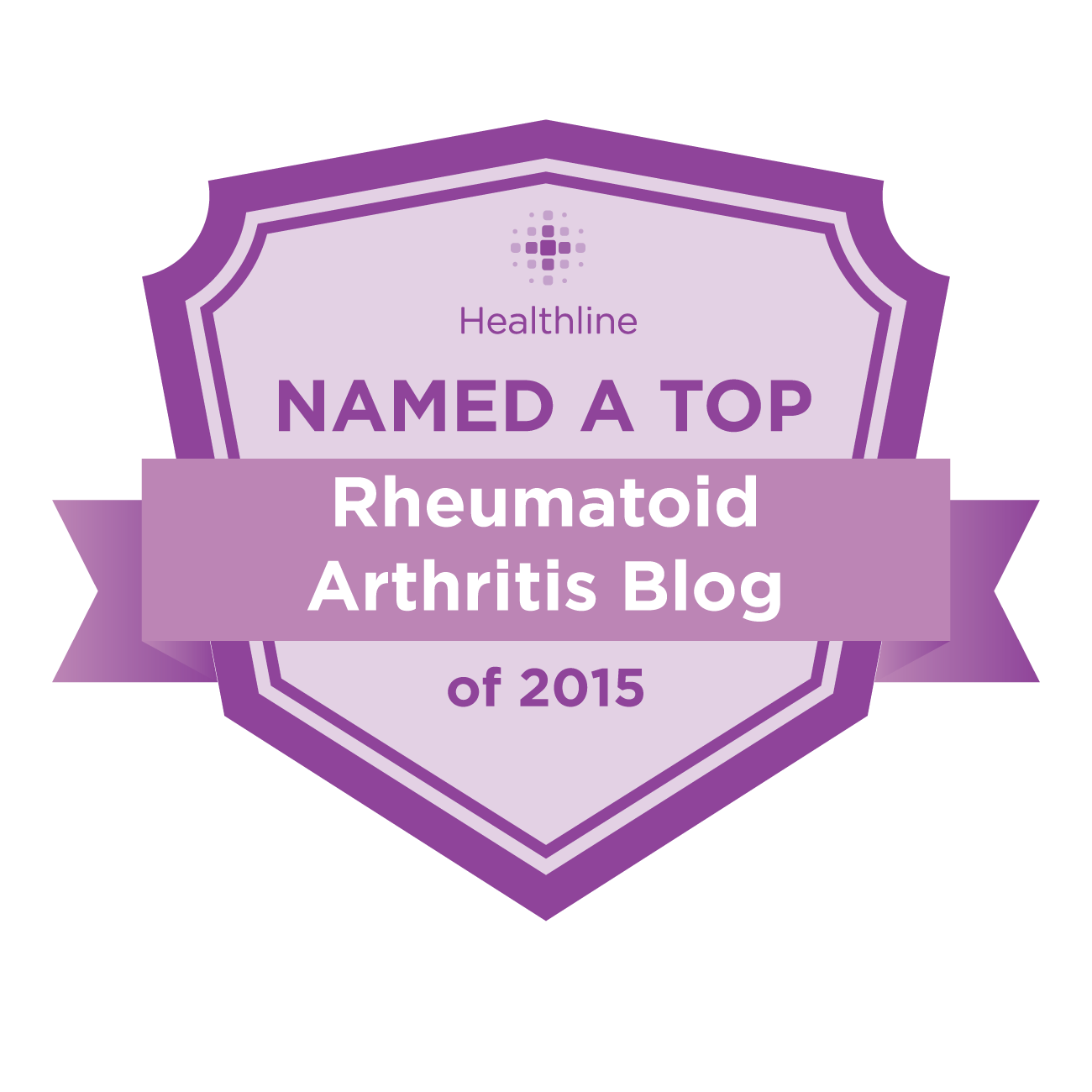 rheumatoid arthritis best blogs badge