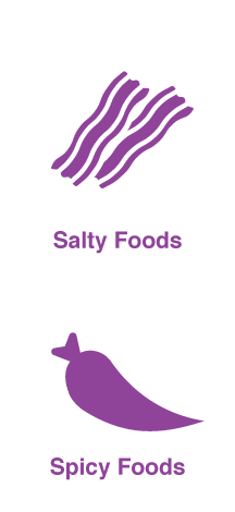 salty foods