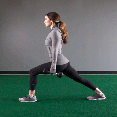 Lunge and bent row
