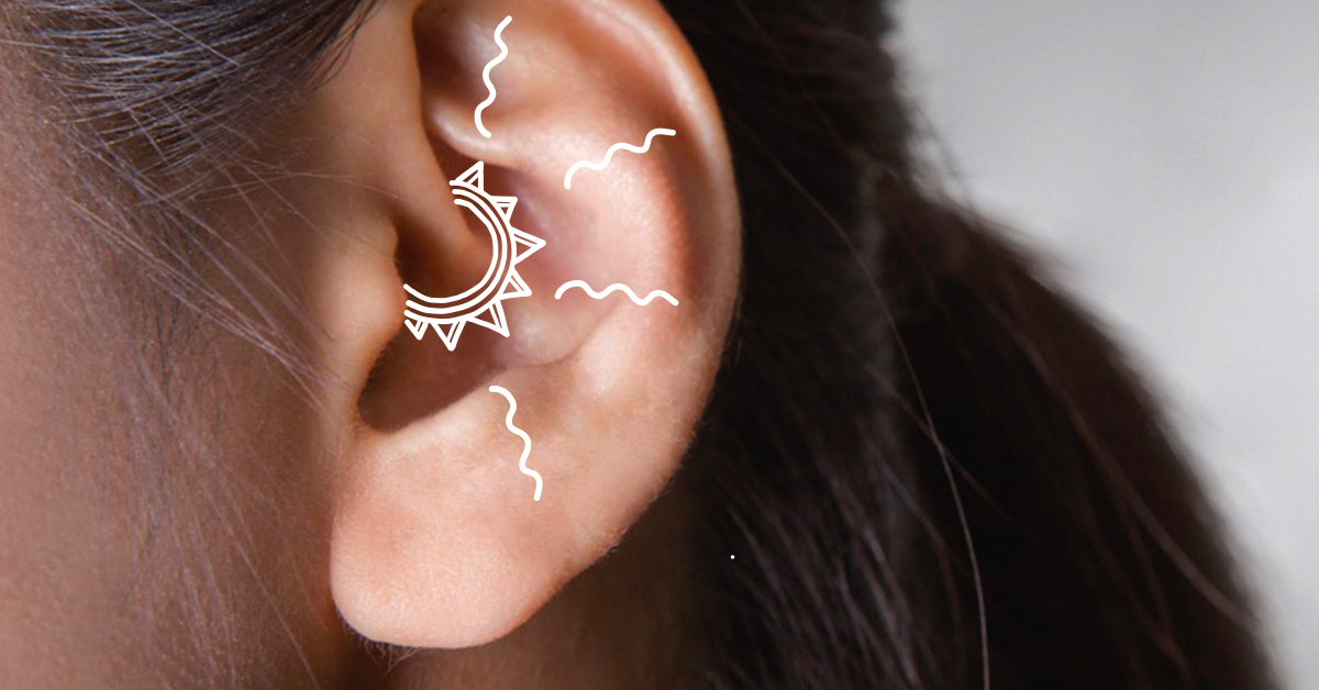 Acupuncture Ear Piercing Chart