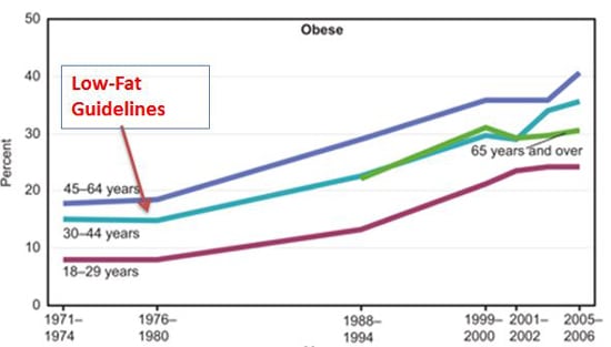 6 Graphs That Show Why The “War” on Fat Was a Huge Mistake