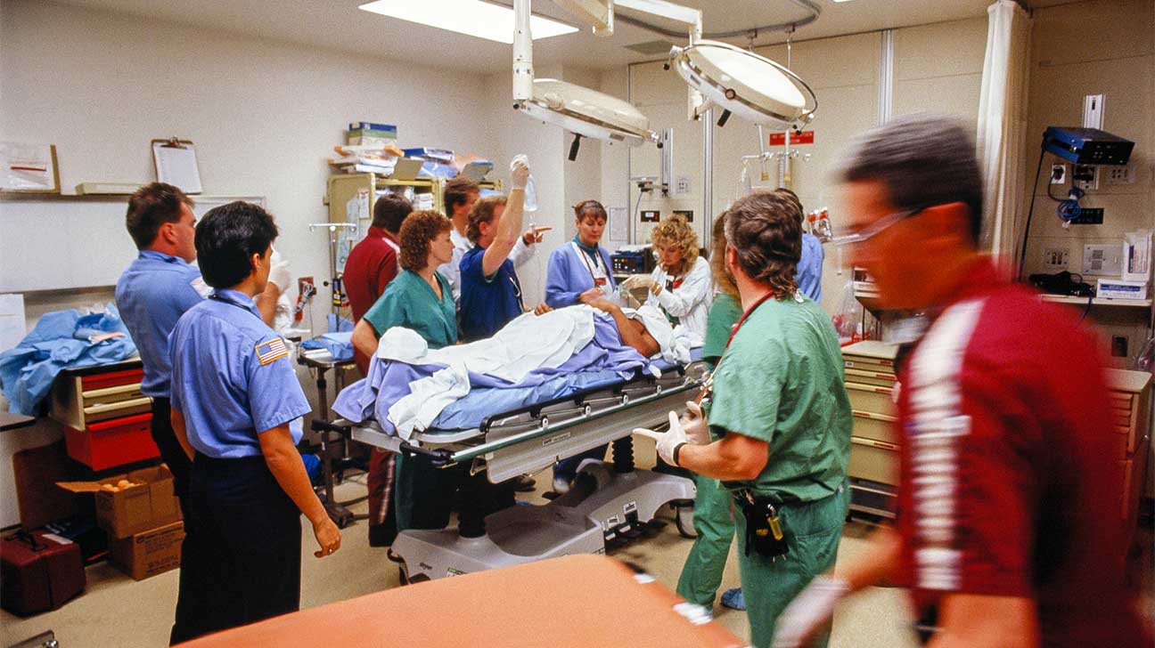 emergency room rooms drug patient doctors shortages common healthline jon riley getty